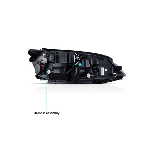 VLAND Full LED Headlights for Volkswagen Golf MK7 2015-2017(Europe is 2013-2016)
