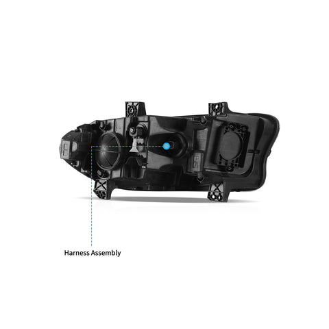 VLAND LED Headlights For 2015-2023 Dodge Charger RGB Style