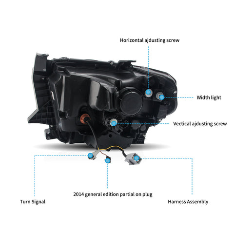 VLAND LED Headlights for Toyota Tundra 2014-2021