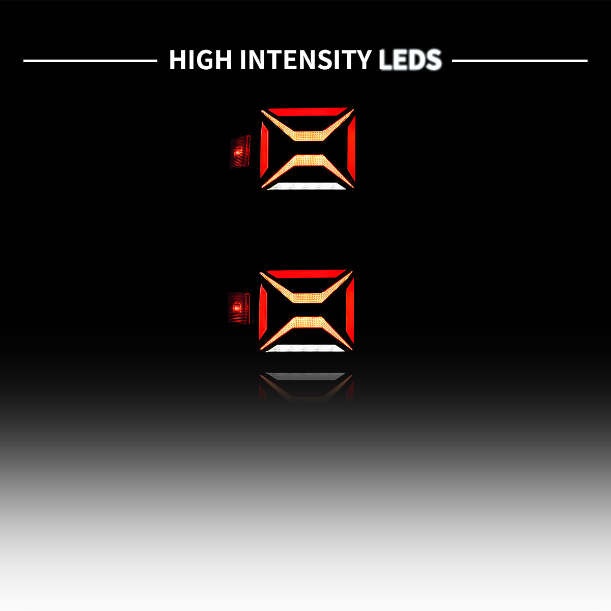 VLAND LED Tail lights For 2014-2018 Chevrolet Silverado 1500 2500HD 3500HD