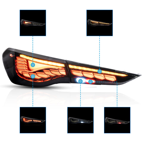 VLAND OLED Taillights For 2021-2024 Bmw 4 Series M4 I4 G22/G23/G26/G82/G83