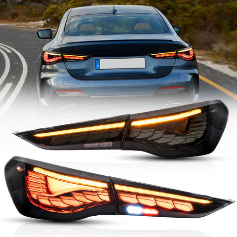 VLAND OLED Taillights For 2021-2024 Bmw 4 Series M4 I4 G22/G23/G26/G82/G83