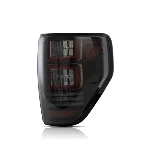 VLAND LED Tail Lights For Ford F150 2009-2014 12th Gen. with Red Turn Signal