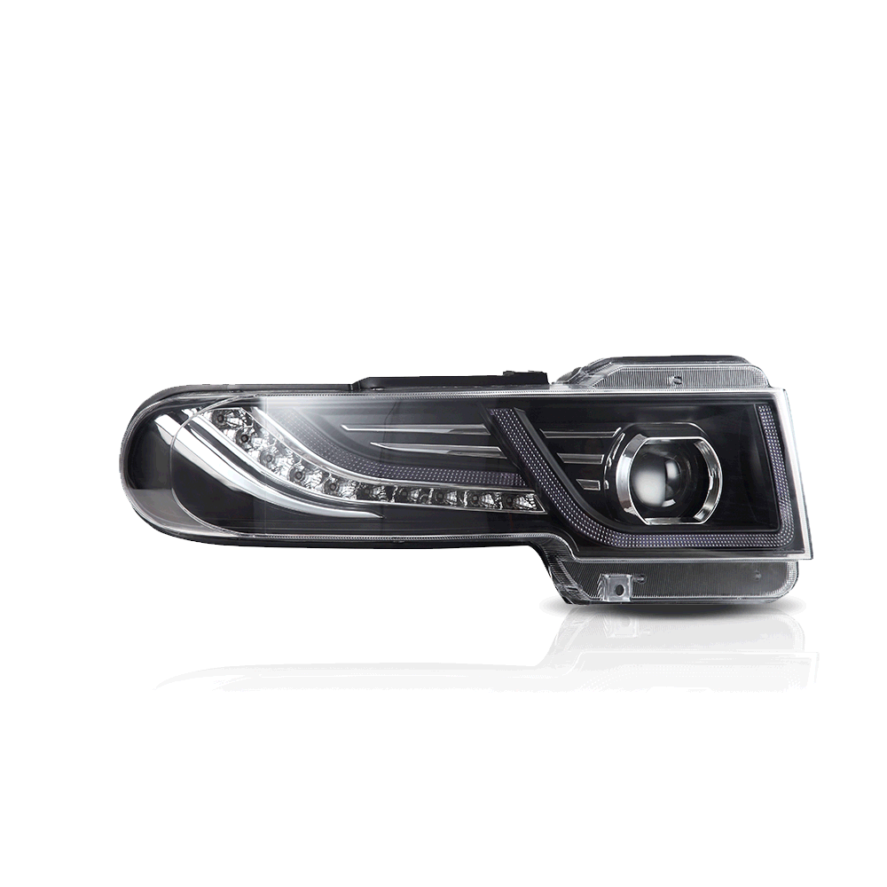 VLAND LED Headlights With Grille for Toyota FJ Cruiser 2006-2022 Land Rover Style