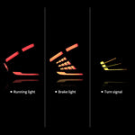 VLAND LED Taillights For 2016-2021 Honda Civic with start-up animation