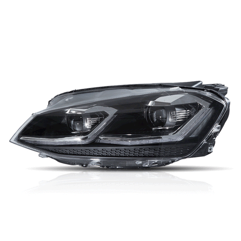 VLAND Full LED Headlights for Volkswagen Golf MK7 2015-2017(Europe is 2013-2016)