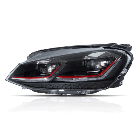 VLAND Full LED Headlights for Volkswagen Golf MK7 2015-2017(Europe is 2013-2016)