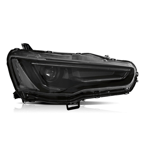 VLAND LED Headlights Audi Style For 2008-2017 Mitsubishi Lancer & EVO X