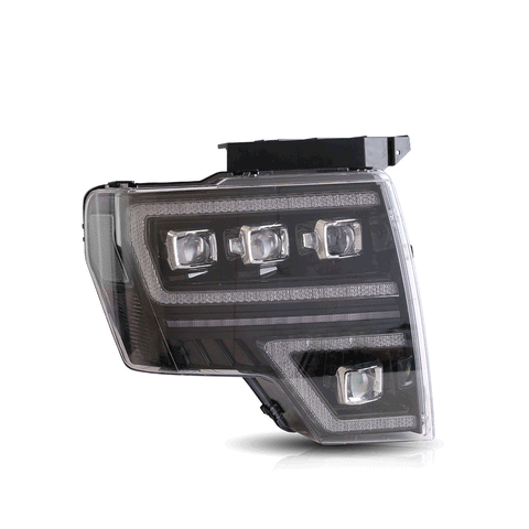 VLAND LED Matrix Projector Headlights For Ford F150 2009-2014
