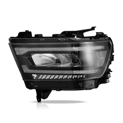 Vland LED Reflection Bowl Headlights Dodge Ram 1500 5th Gen (DT) 2019-2024