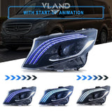 VLAND LED Headlights For 2016-2023 Mercedes Benz Metris /Vito W447