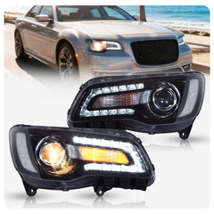 VLAND LED Projector Headlights For 2011–2023 Chrysler 300