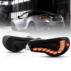 VLAND LED Tail Lights For 2012-2020 Toyota 86 GT86 & Subaru BRZ & Scion FRS [Dragon Style]