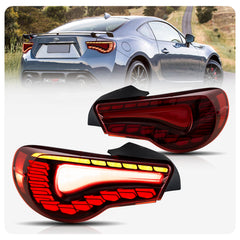 VLAND LED Tail Lights For 2012-2020 Toyota 86 GT86 & Subaru BRZ & Scion FRS [Dragon Style]