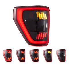 Vland Full LED Tail Lights For Ford F150 2021-2023