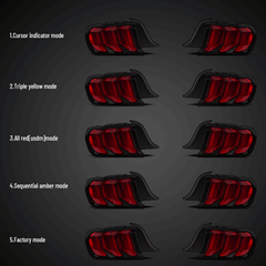 VLAND LED Tail Lights For Ford Mustang 2015-2020 S550 with 5 models Turn Signal