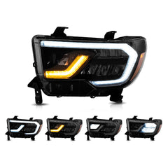 VLAND LED Headlights For  2007-2013 Toyota Tundra & 2008-2020 Sequoia