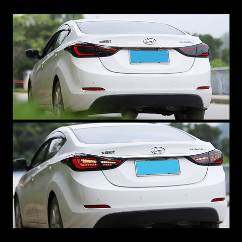 VLAND LED Tail Lights for Hyundai Elantra 2011-2015