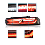 VLAND LED Tail Lights For Chevrolet Camaro Chevy 2016-2018