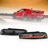 VLAND LED Tail Lights For Chevrolet Camaro Chevy 2016-2018