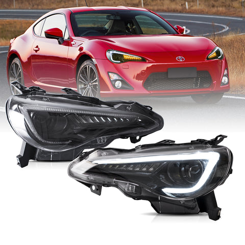 VLAND LED Headlights For Toyota 86 2012-2019 & Subuaru BRZ 2013-2019 & Scion FR-S 2013-2016