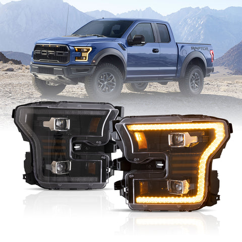 VLAND LED Headlights For Ford F150  2015-2017