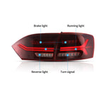 VLAND LED Taillights for Volkswagen Jetta Sagitar 2012-2014