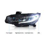 VLAND LED Headlights For Honda Civic 2016-2021