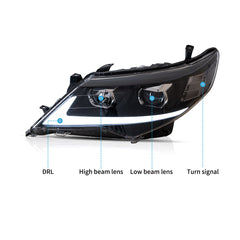 VLAND LED Headlights for Toyota Camry Sedan 2012-2014