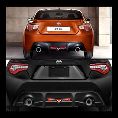 VLAND LED Rear Bumper Light for Toyota 86 GT86 2012-2020 Subaru BRZ & Scion FR-S  Reverse Light