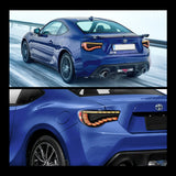 VLAND LED Tail Lights For 2012-2020 Toyota 86 GT86 & Subaru BRZ & Scion FRS With Dynamic Welcome Lighting [Dragon Style]