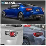 LED Tail Lights for Toyota 86 2012-2019 & Subaru BRZ 2013-2019 & Scion FR-S 2013-2016 Lighting Assembly