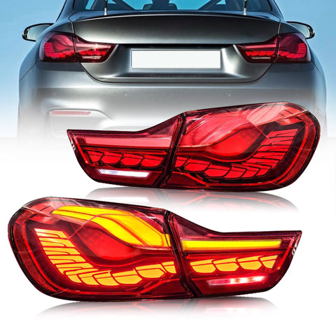  OLED Tail Lights Fit For BMW M4 GTS F32 F82 4-Series 2014-2020 Rear Lights Assembly