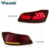 VLAND LED Tail Lights for 2013-2015 Honda Accord Sequential Turn Signal Rear Lights
