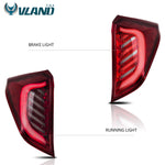 VLAND Full LED Tail Lights for Honda Fit / Jazz 2014-2020 Rear Lights Assembly