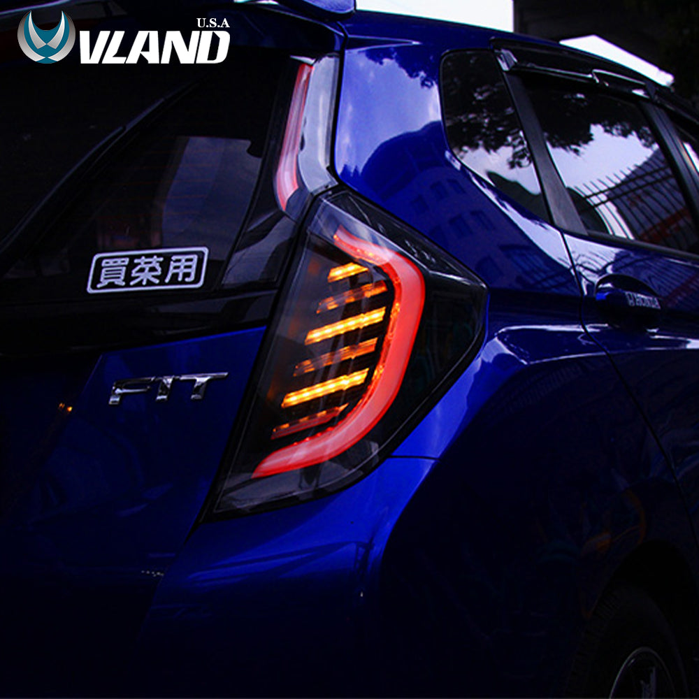 VLAND Full LED Tail Lights For Honda Fit / Jazz 2014-2020