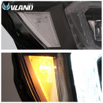 VLAND LED Projector Headlights for Ford Ranger 2015-2020 1 Pair Head Light Assembly Plug & Play