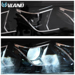 VLAND LED Projector Headlights for 2014-2020 Toyota 4Runner Head Light