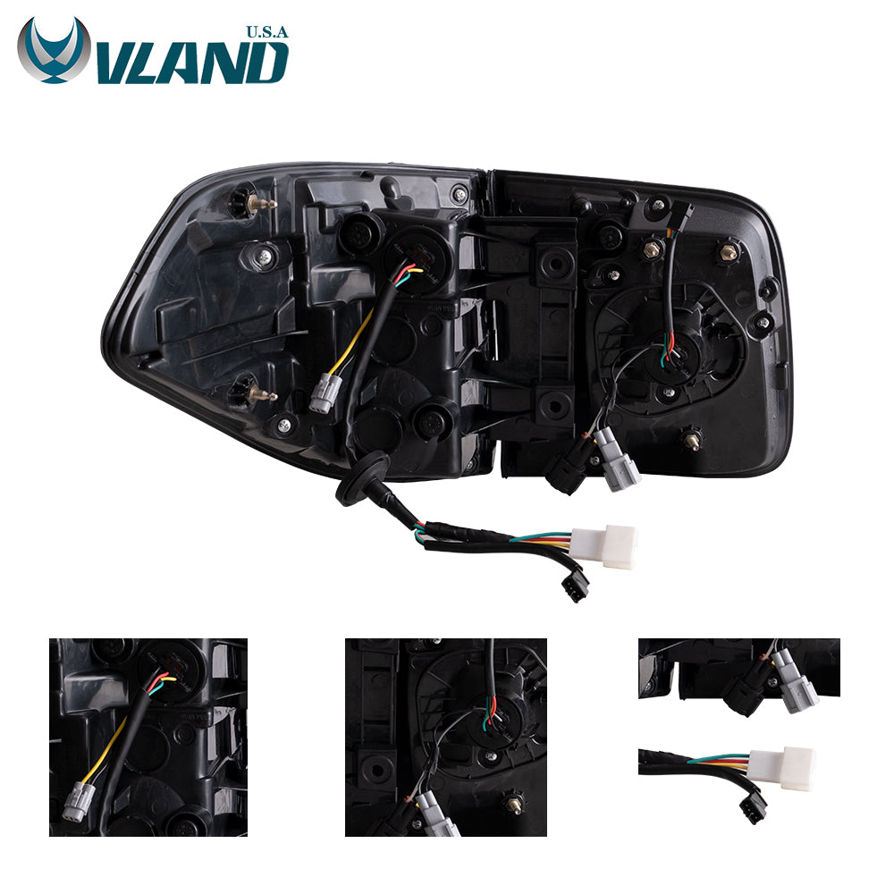 VLAND LED Tail Lights For Nissan Patrol Y62 2012-2019