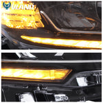 VLAND LED Projector Headlights for Toyota Land Crusier Prado 2017-2021 Head Light 1 Pair