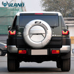 VLAND LED Tail Lights for 2007-2012 Toyota FJ Cruiser Clear Lens Land Rover Style