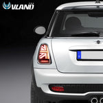 07-15 Mini R Series 2th Gen(R56 R57 R58 R59) Vland LED Tail Lights With Amber Sequential Turn Signal