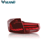 VLAND OLED Tail Lights For BMW 3-Series F30 F35 F80 Sedan 2013-2018 with Amber Sequential Turn Signals