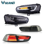  LED Headlights & Tail lights For Mitsubishi Lancer & EVO X Assembly