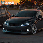  Full LED Headlights & Tail Lights Fit For LEXUS IS250 350 ISF 2006-2012 