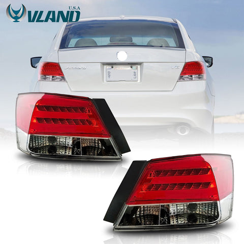  LED Tail Lights for Honda Accord 2008-2012 LED Rear Light Assembly