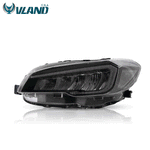 LED Headlights for 2015-2017 Subaru WRX Clear/Amber Reflector Head Light Assembly