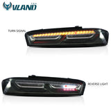 VLAND LED Tail Lights For Chevrolet Camaro Chevy 2016-2018 Rear Light Assembly