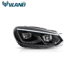 VLAND LED Headlights For 2008-2013 Volkswagen Golf 6 MK6 with start-up animation