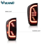 VLAND LED Taillights for Toyota Tacoma 2016-2021 Smoked Lens Tail Light A Pair